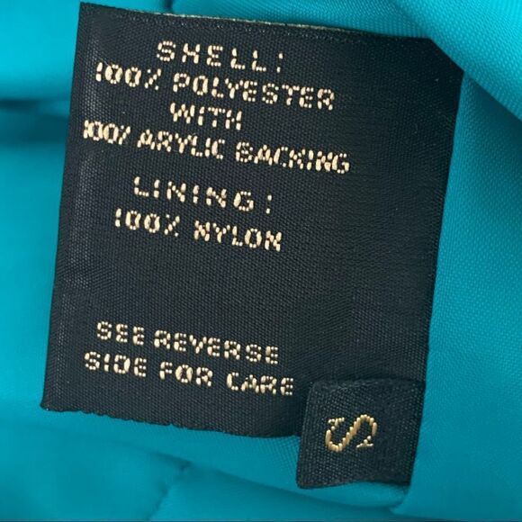 Forecaster of Boston teal long line windbreaker - Picture 9 of 9